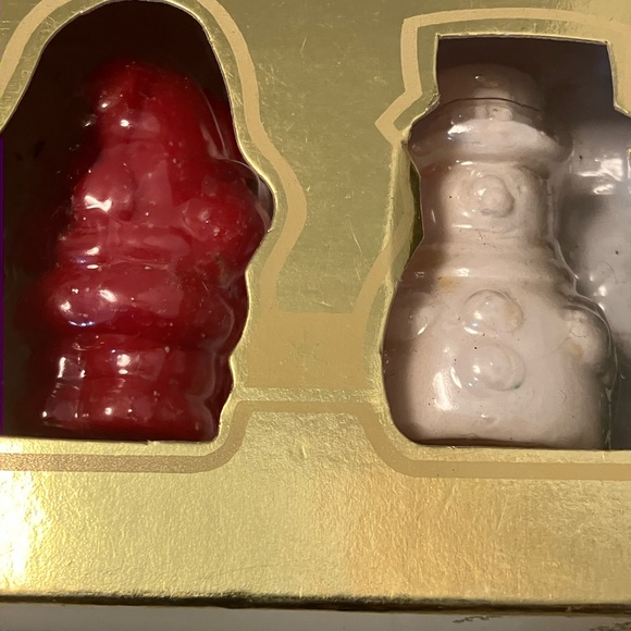 Vintage Savon Holiday Guest Soap Set 3 oz New in Package - Picture 3 of 5